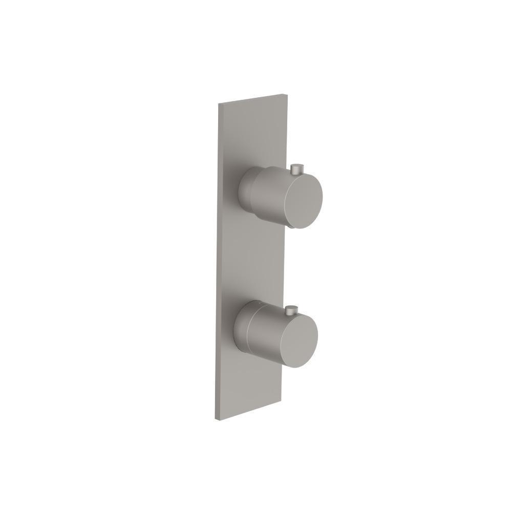 3/4" Horizontal Thermostatic Shower Valve & Trim - 1- Output