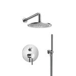 Two Output Shower Set With Shower Head And Hand Held