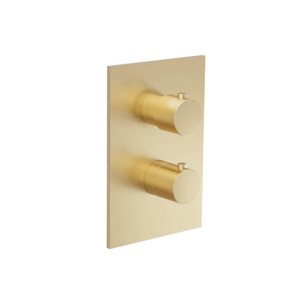 3/4" Thermostatic Valve & Trim - 3 Way Diverter - 3 Outputs
