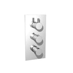 3/4" Thermostatic Valve With Trim - 3 Output