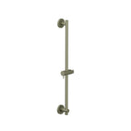 Round Shower Slide Bar With Integrated Wall Elbow