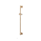 Round Shower Slide Bar With Integrated Wall Elbow