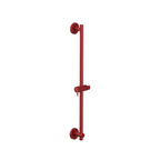 Round Shower Slide Bar With Integrated Wall Elbow
