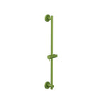 Round Shower Slide Bar With Integrated Wall Elbow