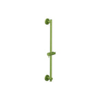 Round Shower Slide Bar With Integrated Wall Elbow