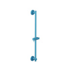 Round Shower Slide Bar With Integrated Wall Elbow