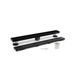 24" Decorative Linear Drain with 2" Outlet