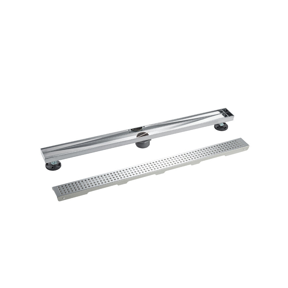 32" Decorative Linear Drain with 2" Outlet