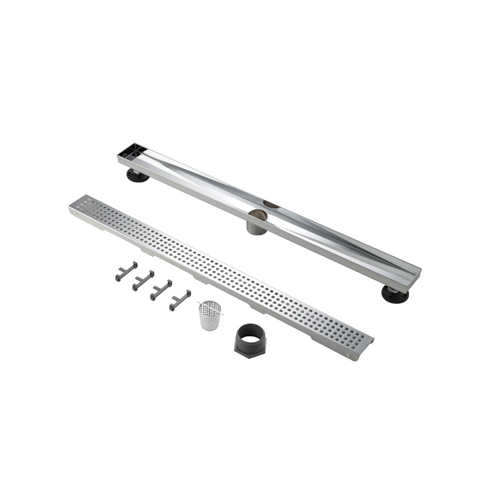32" Decorative Linear Drain with 2" Outlet