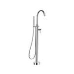 Freestanding Floor Mount Bathtub / Tub Filler With Hand Shower