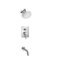 Two Output Shower Set With Shower Head And Tub Spout