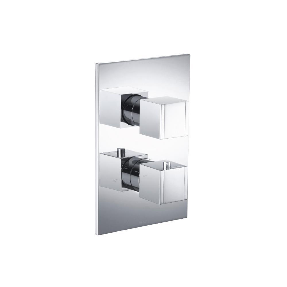 3/4" Thermostatic Valve & Trim - 3 Way Diverter - 3 Outputs