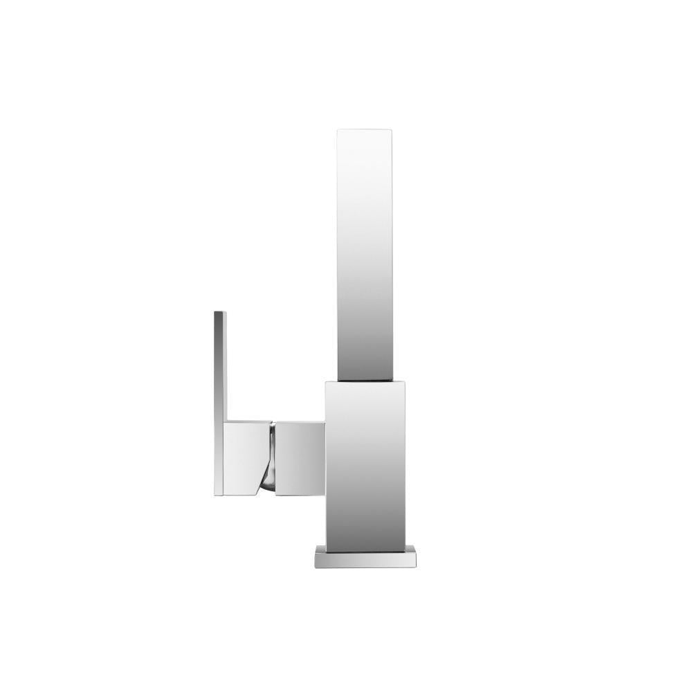 Single Hole Bathroom Faucet - With Swivel Spout