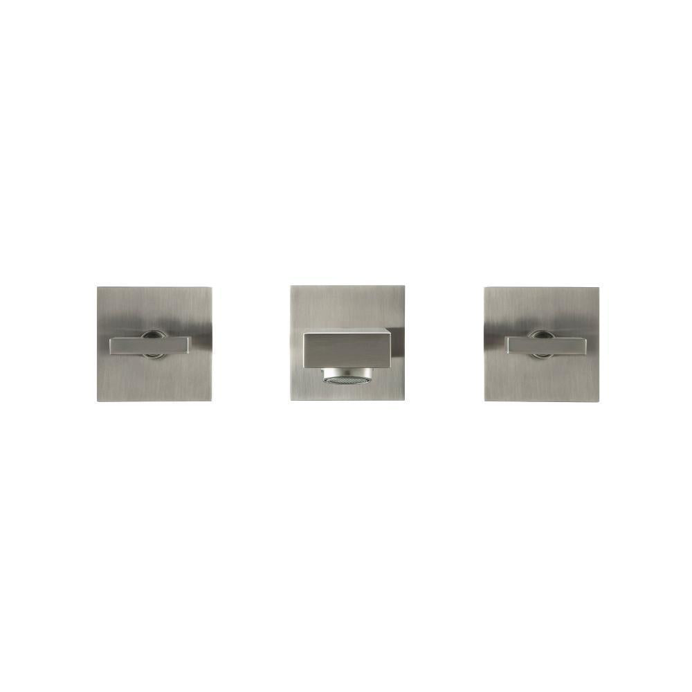 Two Handle Wall Mounted Bathroom Faucet