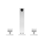 Two Handle Wall Mounted Bathroom Faucet