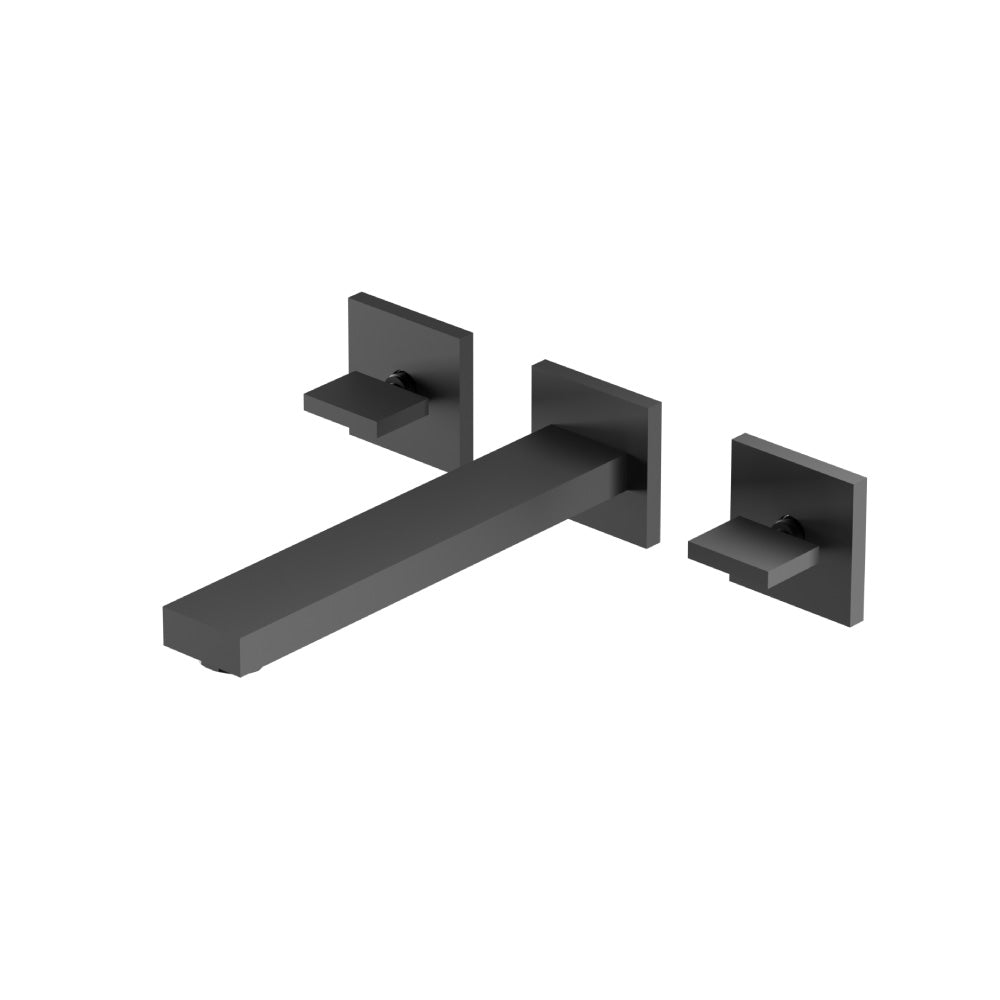Two Handle Wall Mounted Bathroom Faucet