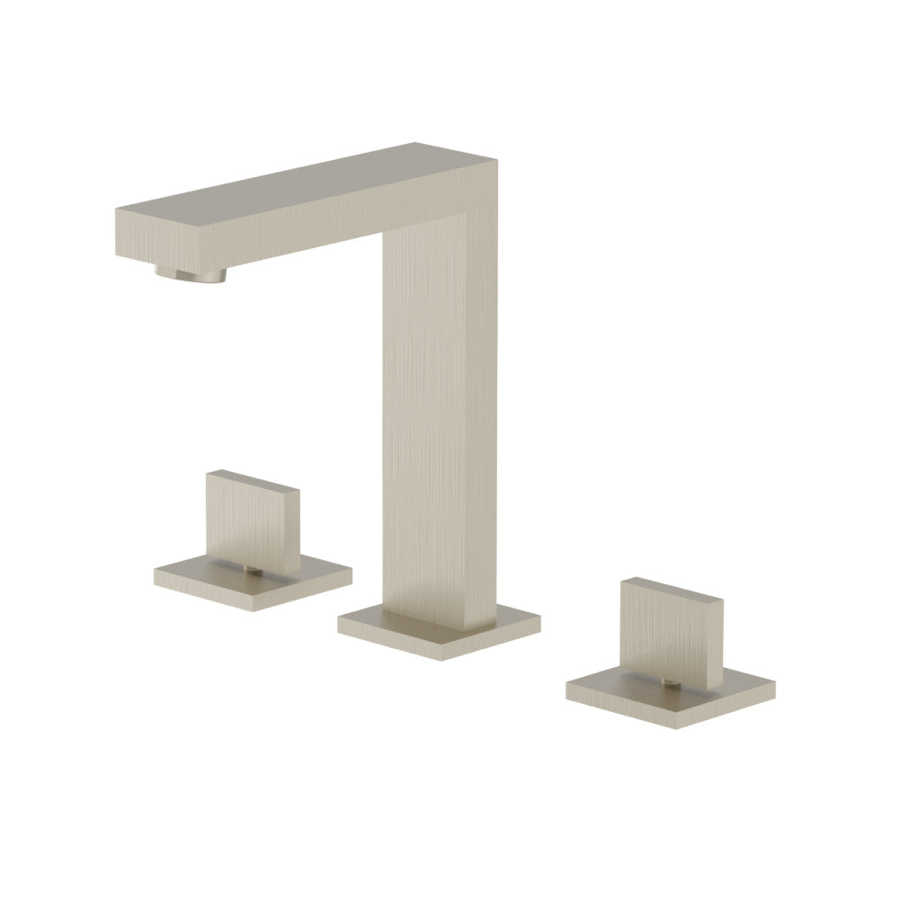 Three Hole 8" Widespread Two Handle Bathroom Faucet