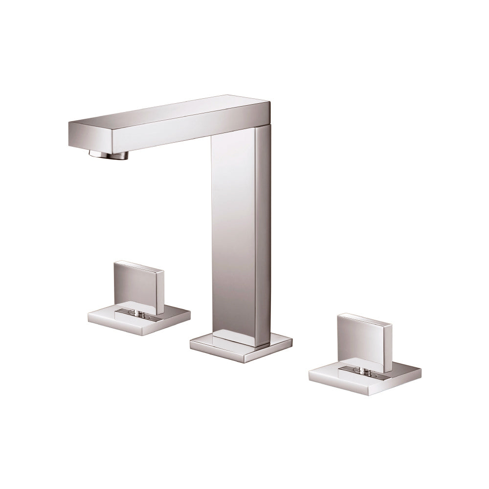 Three Hole 8" Widespread Two Handle Bathroom Faucet