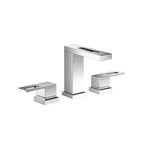Three Hole 8" Widespread Two Handle Bathroom Faucet