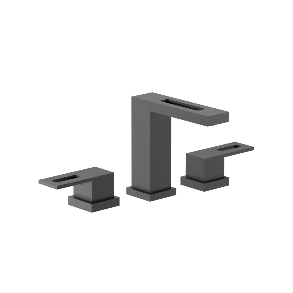 Three Hole 8" Widespread Two Handle Bathroom Faucet