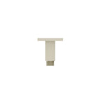 Ceiling Mount Square Shower Arm Extender - 2"