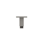 Ceiling Mount Square Shower Arm Extender - 2"