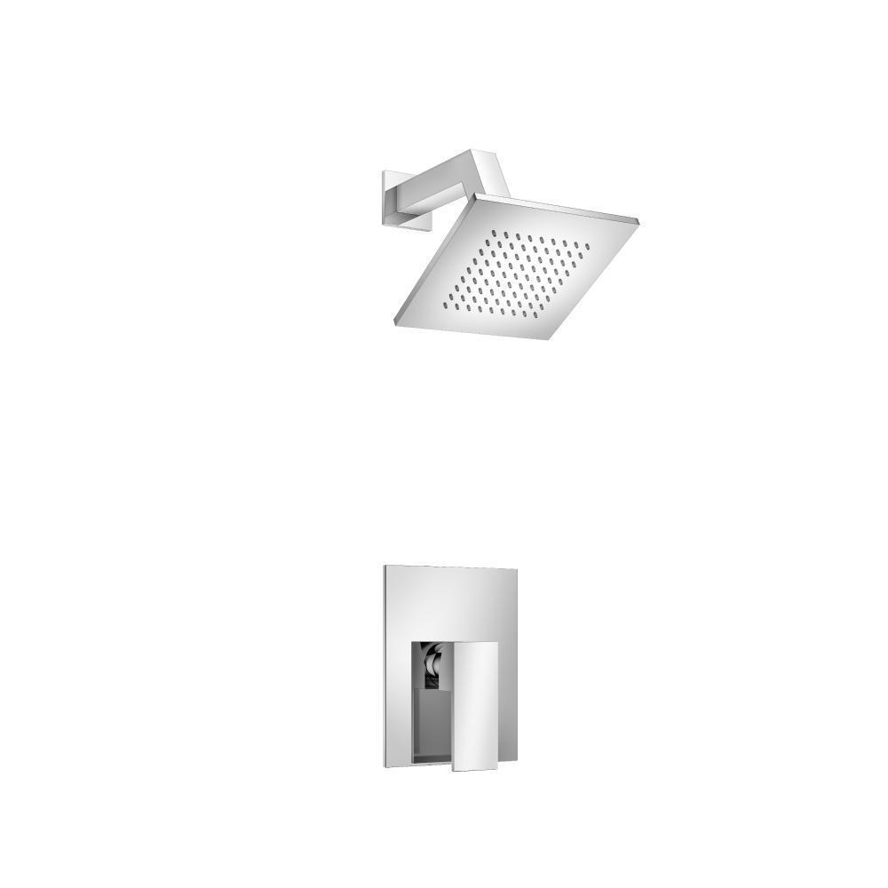 Single Output Shower Set With Brass Shower Head & Arm