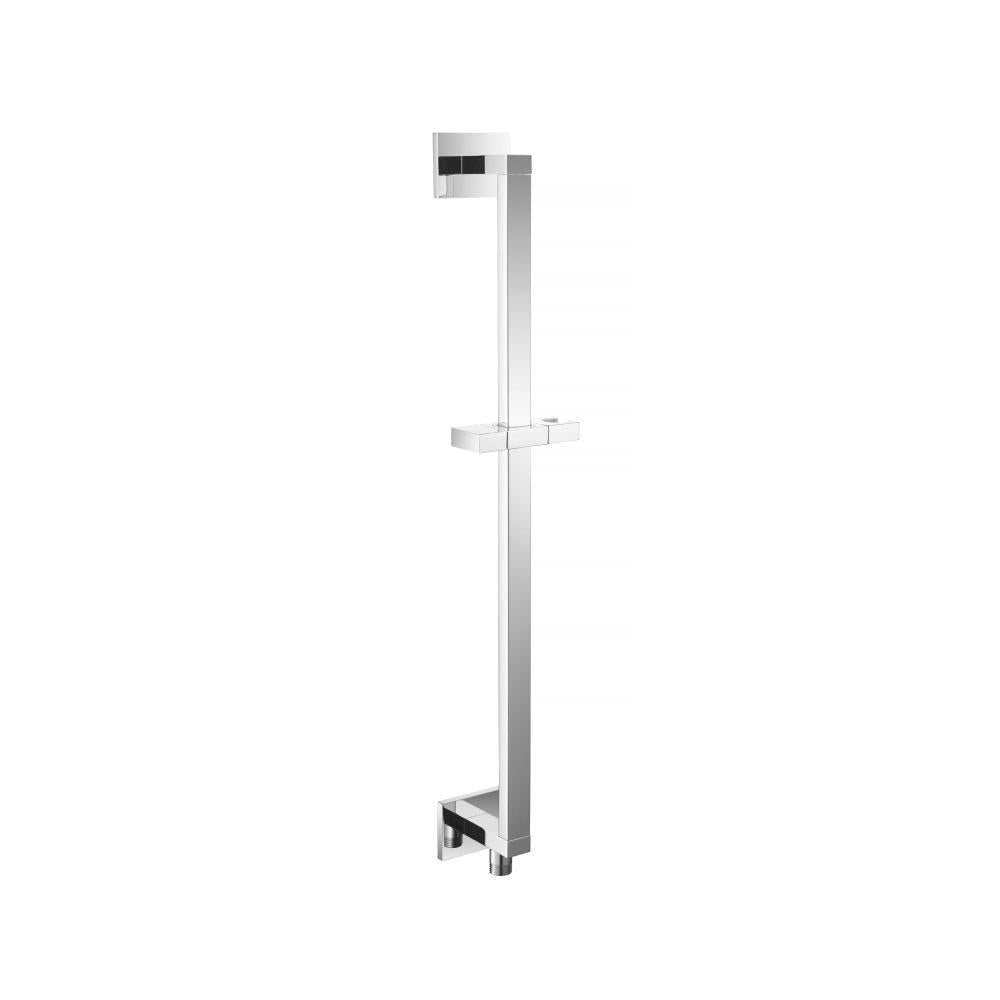 Square Shower Slide Bar With Integrated Wall Elbow