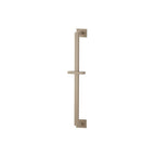 Square Shower Slide Bar With Integrated Wall Elbow