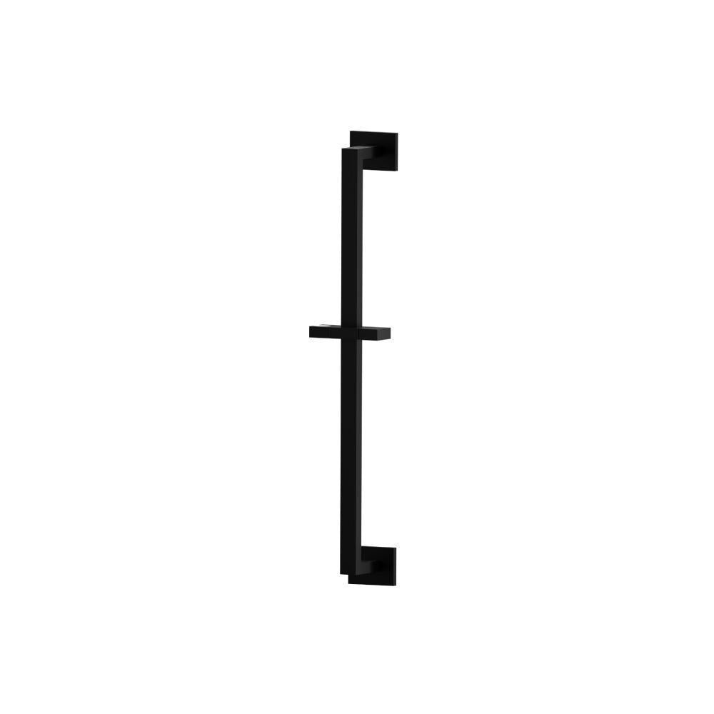 Square Shower Slide Bar With Integrated Wall Elbow