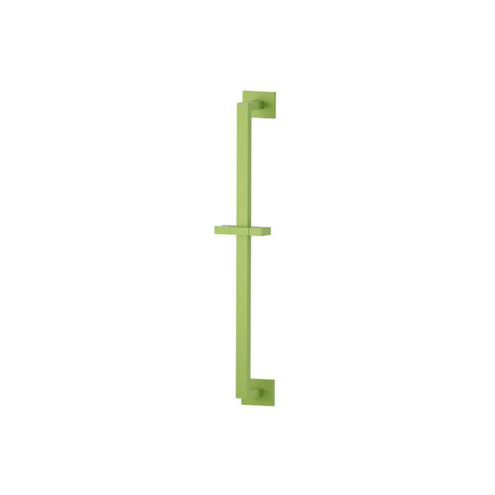 Square Shower Slide Bar With Integrated Wall Elbow