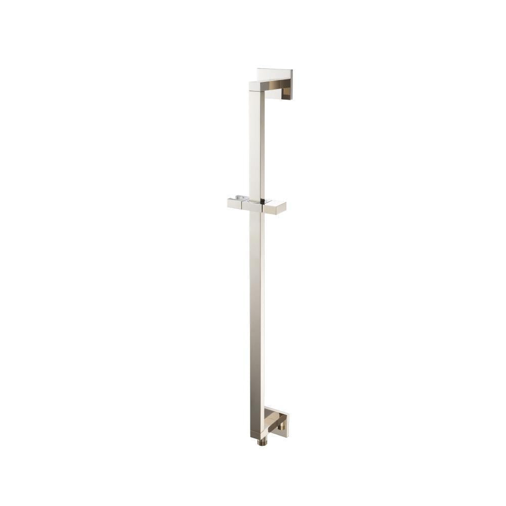 Square Shower Slide Bar With Integrated Wall Elbow