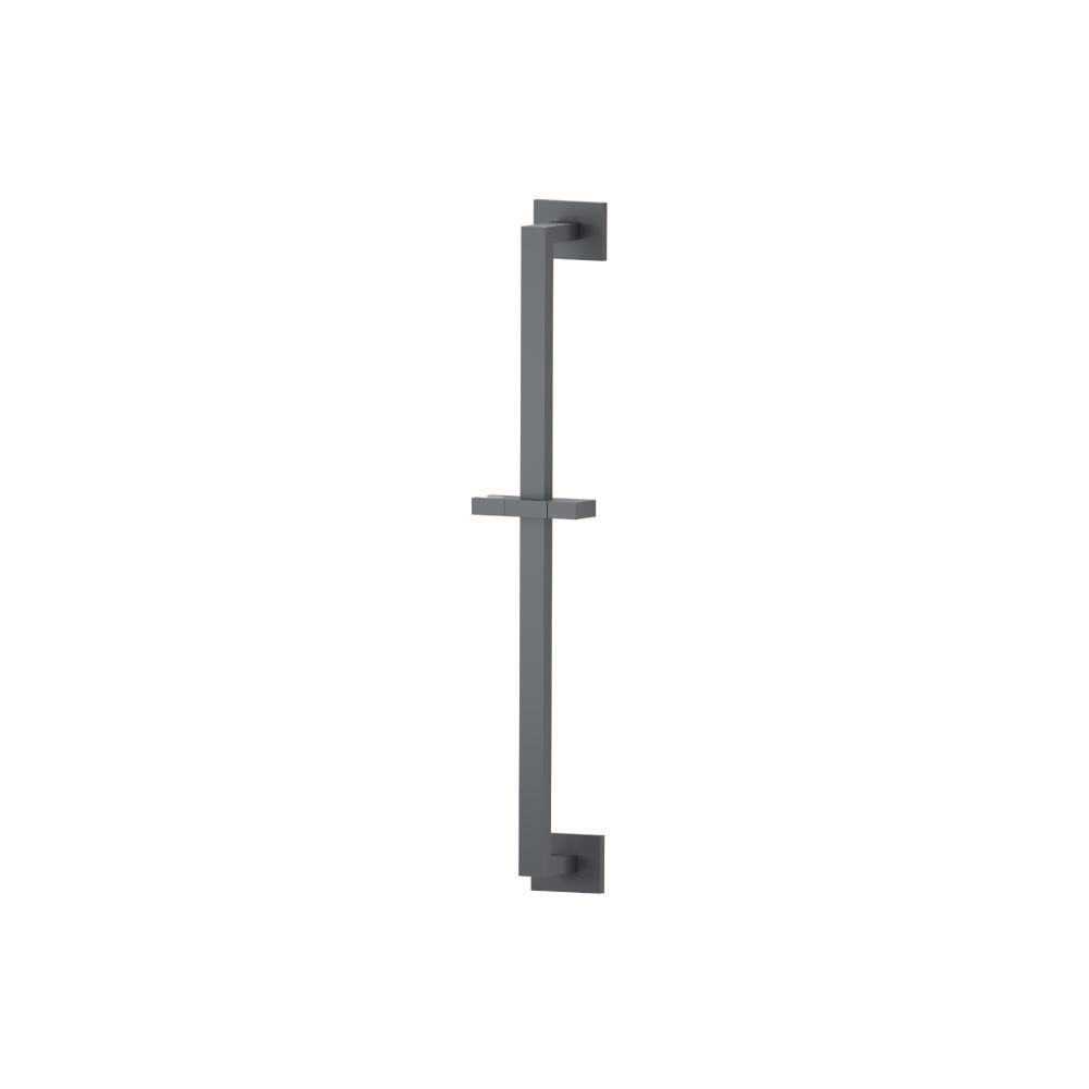 Square Shower Slide Bar With Integrated Wall Elbow