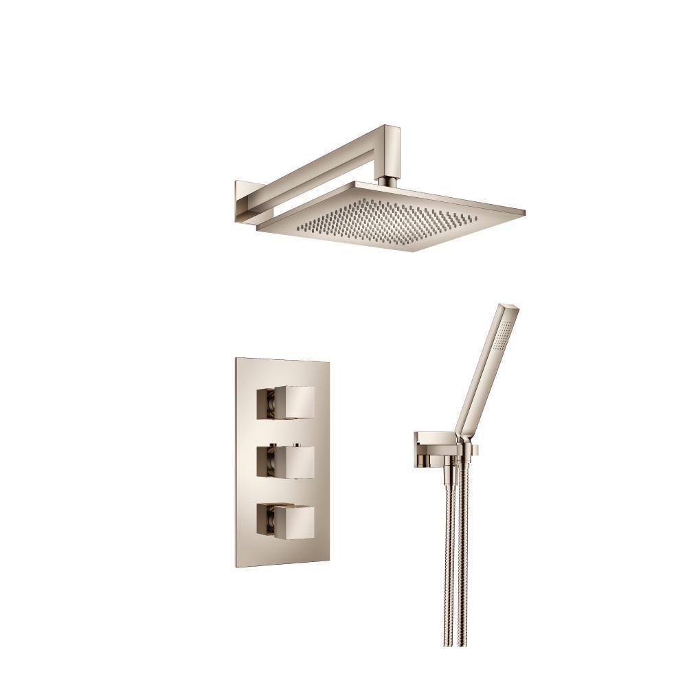Two Output Shower Set With Shower Head And Hand Held