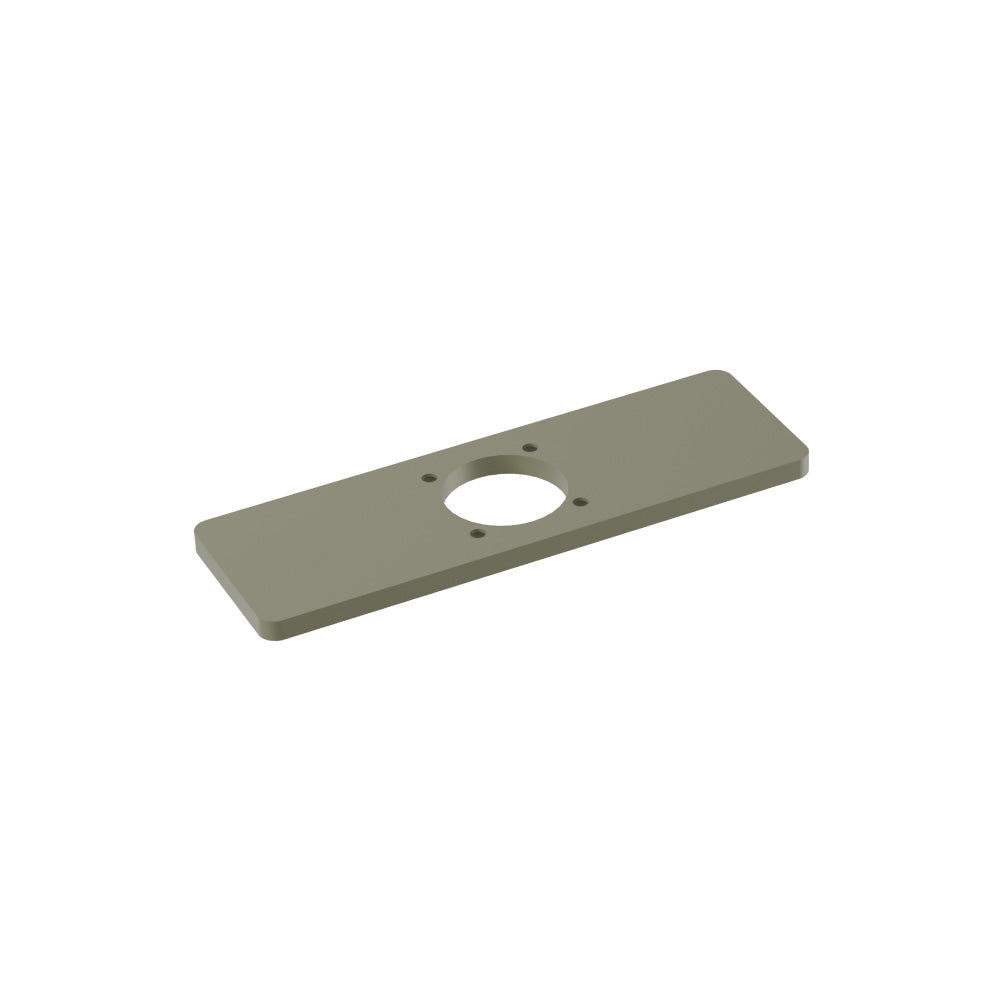 Base Plate - 4" Centerset to Single-Hole Faucet Conversion