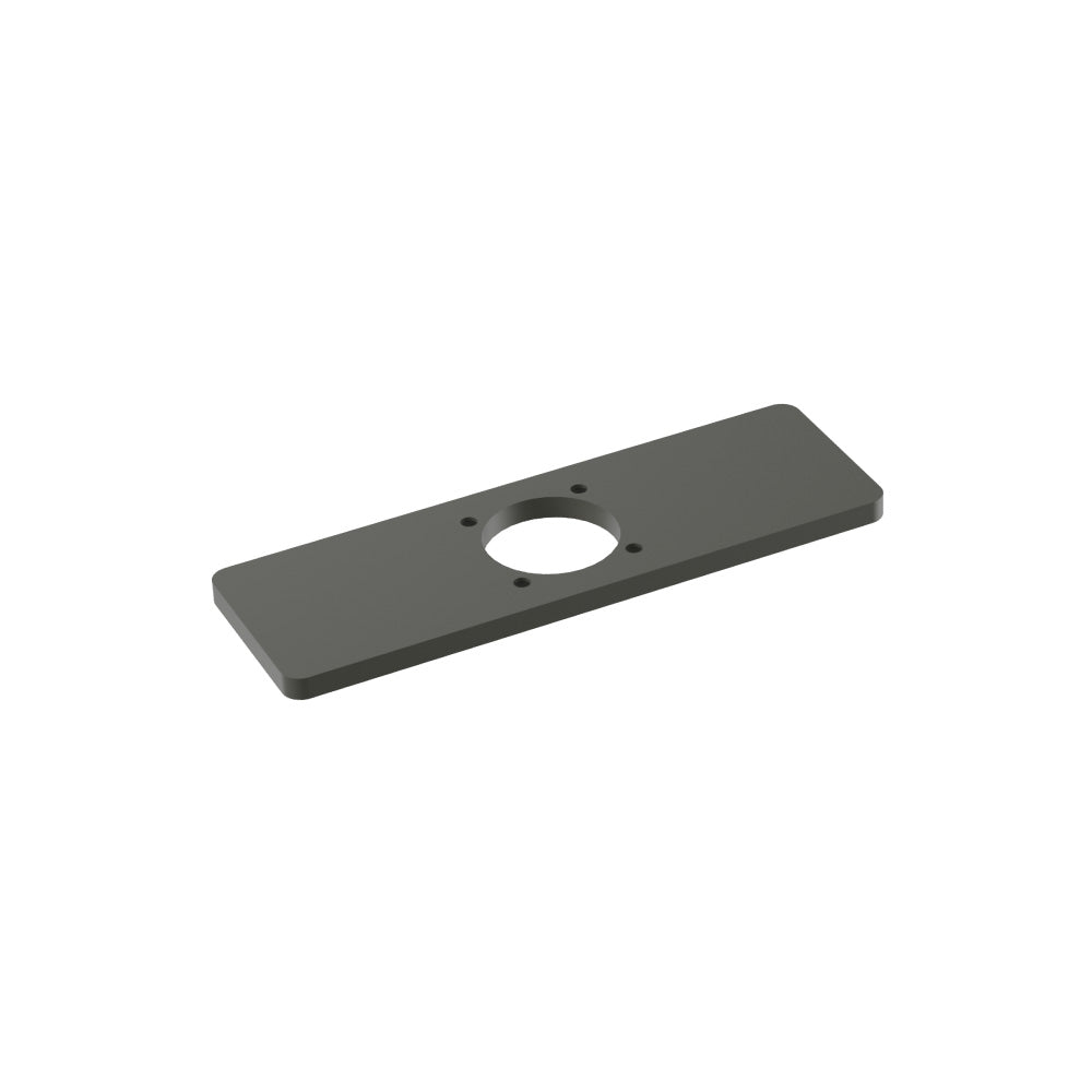 Base Plate - 4" Centerset to Single-Hole Faucet Conversion