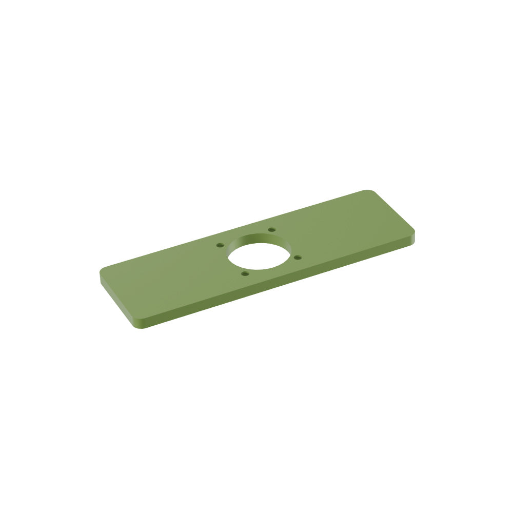 Base Plate - 4" Centerset to Single-Hole Faucet Conversion