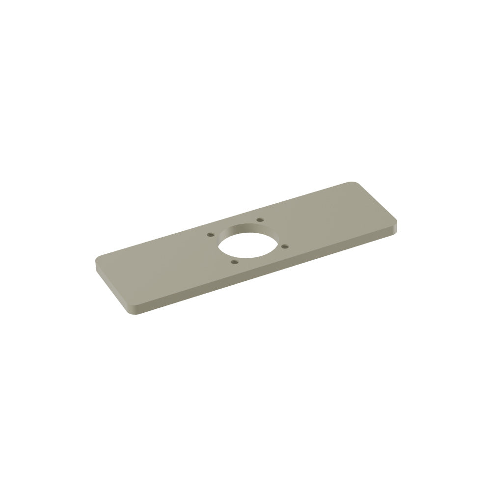 Base Plate - 4" Centerset to Single-Hole Faucet Conversion