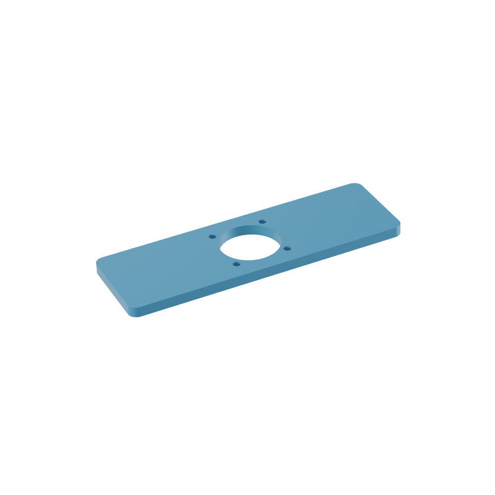 Base Plate - 4" Centerset to Single-Hole Faucet Conversion
