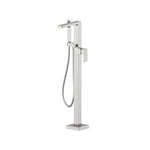 Freestanding Floor Mount Bathtub / Tub Filler With Hand Shower