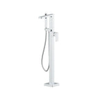 Freestanding Floor Mount Bathtub / Tub Filler With Hand Shower