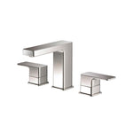 Three Hole 8" Widespread Two Handle Bathroom Faucet