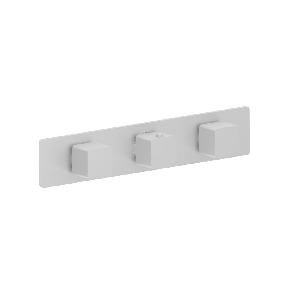 Trim For Horizontal Thermostatic Valve with 2 Volume Controls