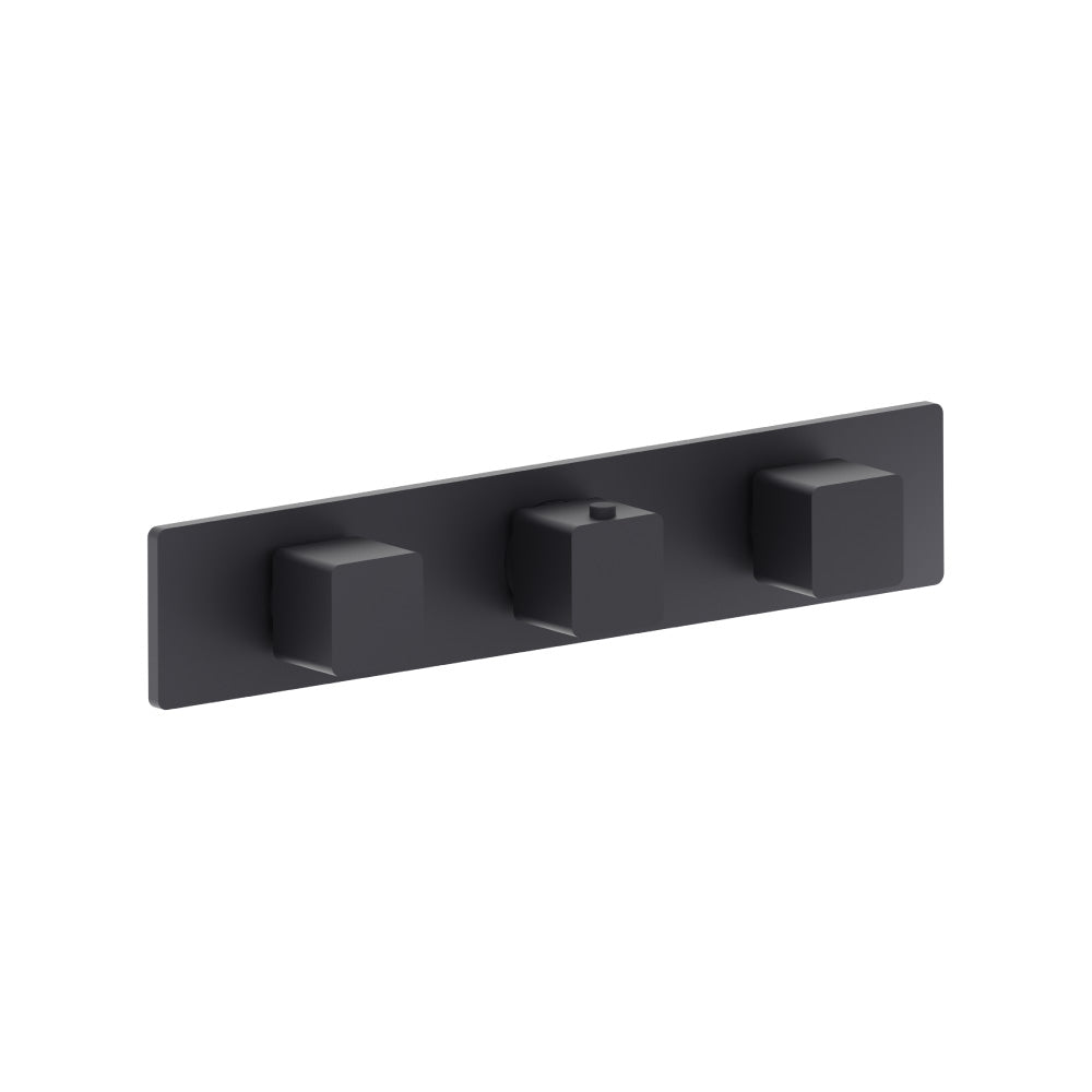 Trim For Horizontal Thermostatic Valve with 2 Volume Controls
