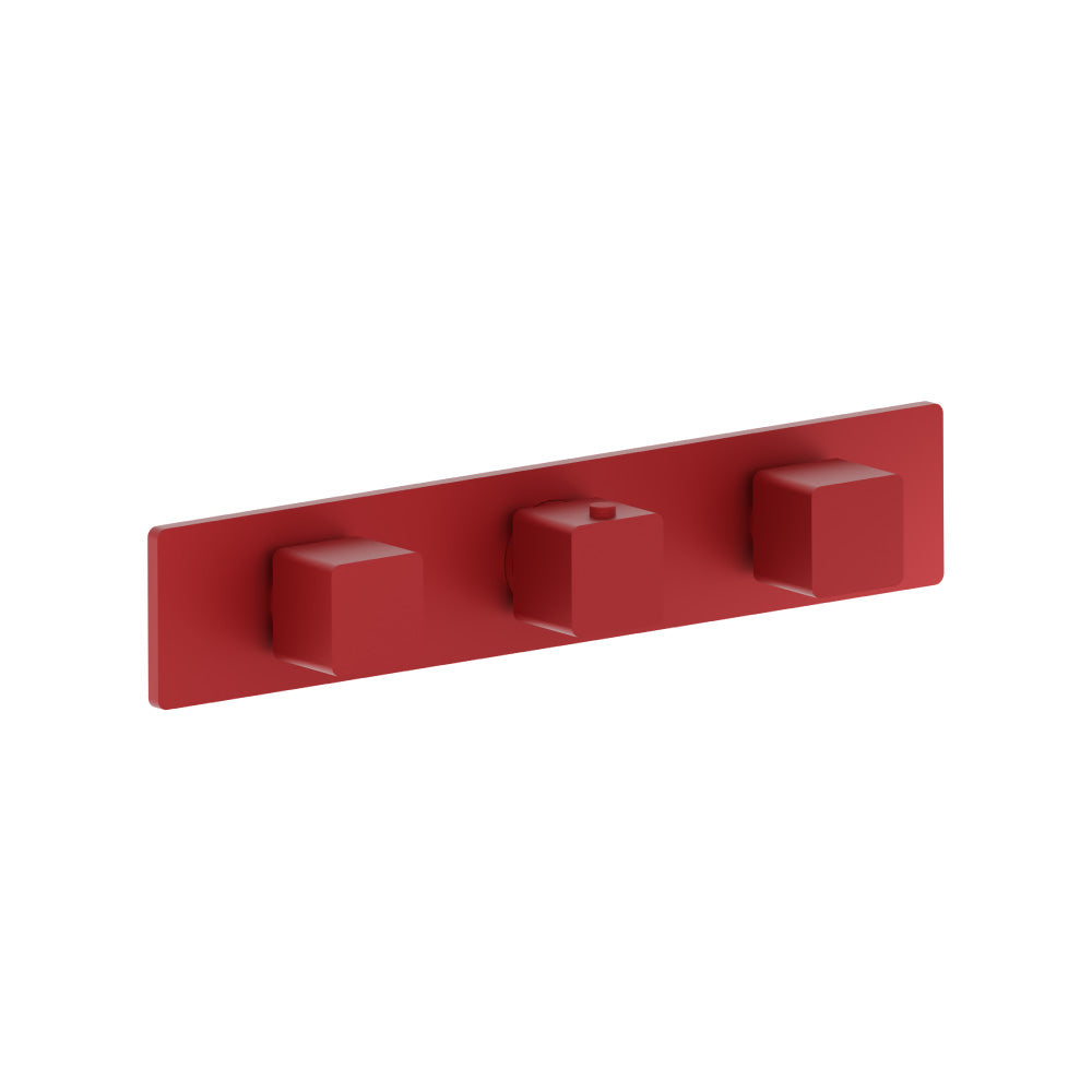 Trim For Horizontal Thermostatic Valve with 2 Volume Controls