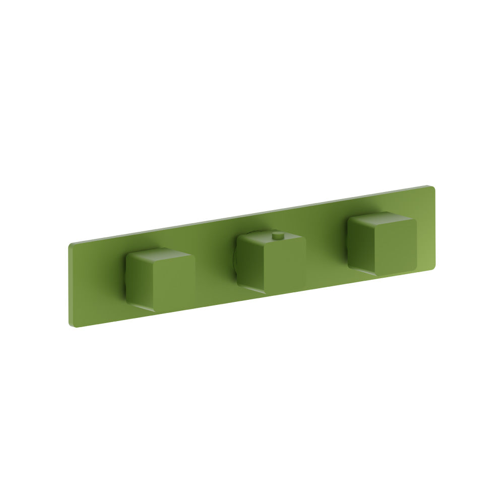Trim For Horizontal Thermostatic Valve with 2 Volume Controls