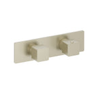 3/4" Horizontal Thermostatic Shower Valve & Trim - 2 Output