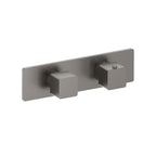 3/4" Horizontal Thermostatic Shower Valve & Trim - 2 Output