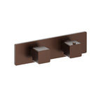 3/4" Horizontal Thermostatic Shower Valve & Trim - 2 Output
