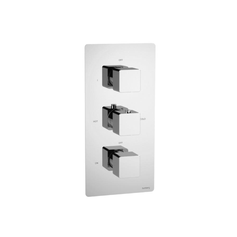 3/4" Thermostatic Valve With Trim - 3 Output